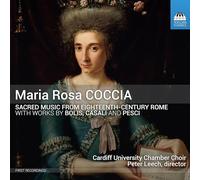 Coccia, Maria Rosa : Musique Sacrée de la Rome du Xviiie Siècle