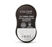 Coccine - Éponge Chaussures Nettoyante, Éponge Lustrante pour Cuir Lisse | Self-Shining Sponge, Format Voyage, Ravive et Apporte un Éclat Instantané, Entretien Chaussures, incolore
