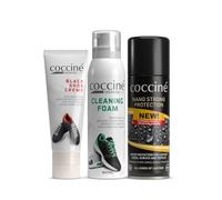 Coccine - Kit Complet pour l'Entretien des Baskets, Set de Soin pour Chaussures, Nettoyage Efficace, Raviveur de Teinte, Idéal pour Sneakers et Chaussures Casual, Adapté au Cuir Lisse