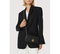 Coccinelle – Sac en cuir noir avec chaîne – Femme – Taille ONE Size