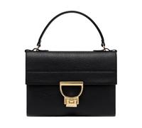 Coccinelle Sac à main Arlettis Handbag Cuir noir pour femme 22 cm 202174