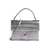 Coccinelle Sac à main Arlettis Handbag Steel 312256 cuir argenté pour femme One Size