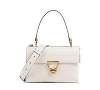 Coccinelle Arlettis Sac à main blanc, cuir de vache grainé, femme