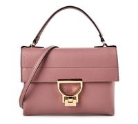 Coccinelle Arlettis Sac à main Cuir véritable 22 cm rose