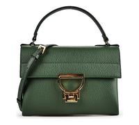 Coccinelle Arlettis Sac à main Cuir véritable 22 cm vert