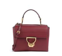 Coccinelle Cuir sac à épaule bandoulière sac de soirée Arlettis Handbag Grainy Leather Ribes framboise