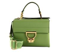 COCCINELLE Arlettis Signature Handbag Grained Leather Guacamole
