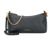 COCCINELLE Aura Mini Bag Grained Leather Noir [250386] - sac à épaule bandoulière sacoche
