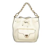 Coccinelle Beat Mini sac à bandoulière Cuir 17 cm beige