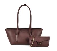 Coccinelle Beat Sac à bandoulière Cuir véritable 27 cm brun
