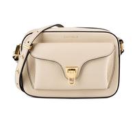 Coccinelle Beat Soft Sac à bandoulière Cuir véritable 21 cm blanc