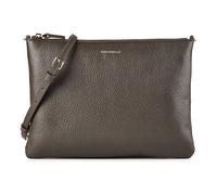 Coccinelle Best Sac à bandoulière Cuir véritable 28 cm gris
