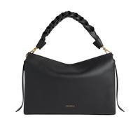 Coccinelle Sac à main Boheme Grana Double cuir 32,5 cm Noir/Cognac
