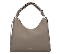 Coccinelle Boheme Sac à bandoulière Cuir véritable 34 cm gris