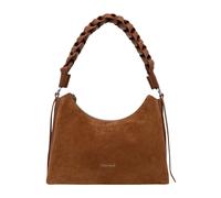 Coccinelle - Boheme Suede Bimaterial Hobo - Femme - Sacs - Brun - Taille: ONE Size
