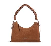 Coccinelle Boheme Suede Sac porté épaule cognac, femme