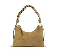 Coccinelle Boheme Suede Sac porté épaule vert olive, femme