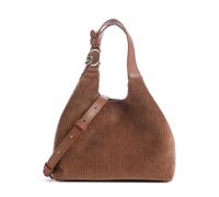 Coccinelle C-Easy Corduroy Sac à main marron, cuir grainé, femme
