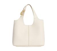 Coccinelle Sac à main bandoulière C-Easy Crossbody en cuir Pearl écru