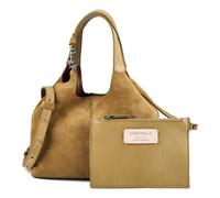 Coccinelle Sac à main C-Easy cuir kaki Suede Seagrass pour femme 332050