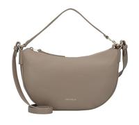 Coccinelle C-Easy Sac à bandoulière Cuir véritable 25 cm gris