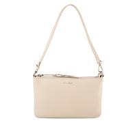 Coccinelle Sac pochette C-Easy en cuir 25 cm beige