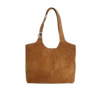 COCCINELLE Sac à épaule marron en cuir pour femme - C-Easy Handbag Suede Cognac / Cognac 321147