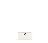 Coccinelle C-Me Porte-monnaie Cuir 18 cm blanc