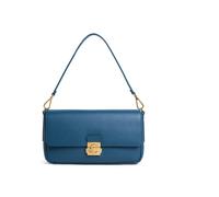 Coccinelle Sac bandoulière C-Me Lock Large cuir 29 cm marine Taille One Size