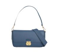 Coccinelle - C-Me Lock Large Shoulder Bag - Femme - Sacs - Bleu - Taille: ONE Size