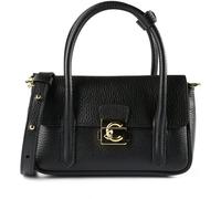 Coccinelle C-Me Lock Sac à main Cuir 19 cm noir