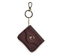 Coccinelle C-Me Porte-clés Cuir véritable 8.5 cm brun