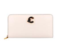 Coccinelle C-Me Porte-monnaie Cuir véritable 18 cm blanc