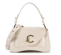 Coccinelle C-Me Sac à bandoulière Cuir 21 cm blanc