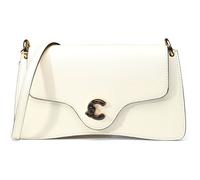 Coccinelle C-Me Sac à bandoulière Cuir 22 cm blanc