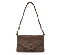 Coccinelle C-Me Sac à bandoulière Cuir véritable 26 cm brun