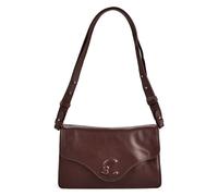 Coccinelle C-Me Sac à bandoulière Cuir véritable 26 cm rouge