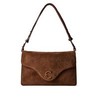 Coccinelle C-Me Sac à bandoulière Cuir véritable 32 cm brun