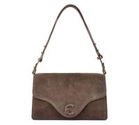 Coccinelle C-Me Sac à bandoulière Cuir véritable 32 cm brun
