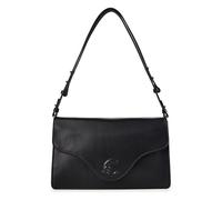 Coccinelle C-Me Sac à bandoulière Cuir véritable 32 cm noir