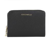 Coccinelle C-Me Softy Porte-monnaie Cuir 12 cm noir