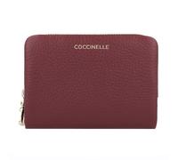 Coccinelle C-Me Softy Porte-monnaie Cuir 12 cm rouge