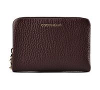 Coccinelle C-Me Softy Porte-monnaie Cuir véritable 12 cm rouge