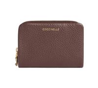 Coccinelle C-Me Softy Porte-monnaie Cuir véritable 12 cm rouge