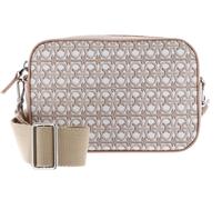 COCCINELLE Coated Monogram Crossbody Bag S Multi Blanc / Rosette