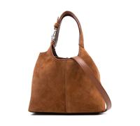 Coccinelle C-Easy Sac à bandoulière Cuir véritable 21 cm brun