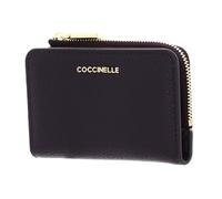 Coccinelle Cuir étui pour Carte de crédit Metallic Soft Credit Card Holder Prune Violet foncé