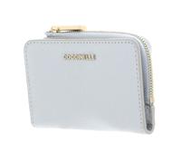 Coccinelle Cuir étui pour Carte de crédit Metallic Soft Credit Card Holder Snow Gris Clair
