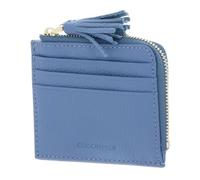 Coccinelle Cuir étui pour Carte de crédit Tassel Credit Card Holder Azul Bleu
