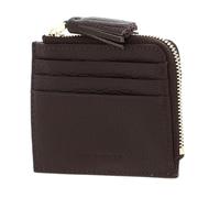 Coccinelle Cuir étui pour Carte de crédit Tassel Credit Card Holder Brunette Marron foncé